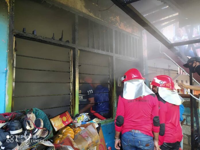 Dua Rumah Kontrakan Terbakar di Abepura
