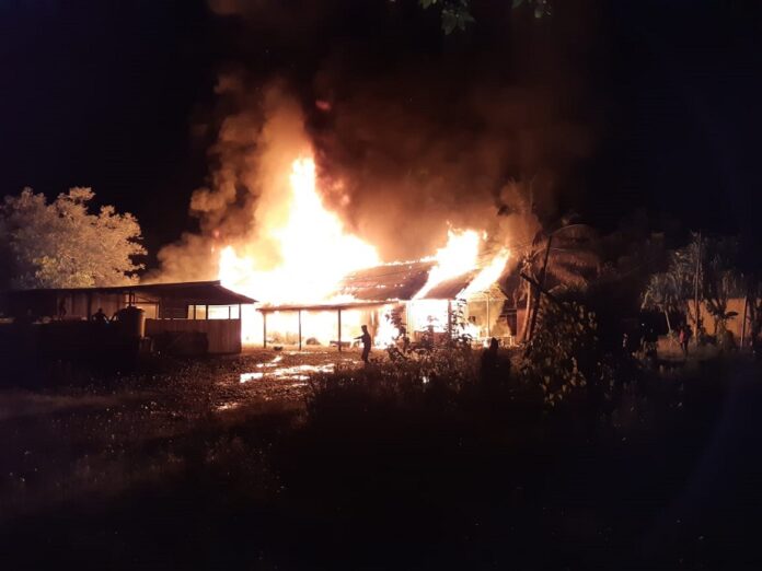 Gereja Pantekosta Terbakar di Yahukimo