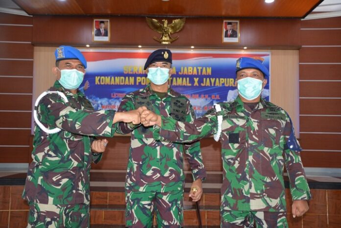 Mayor Laut (PM) Wahyu Widiastono Jabat Danpomal Lantamal X