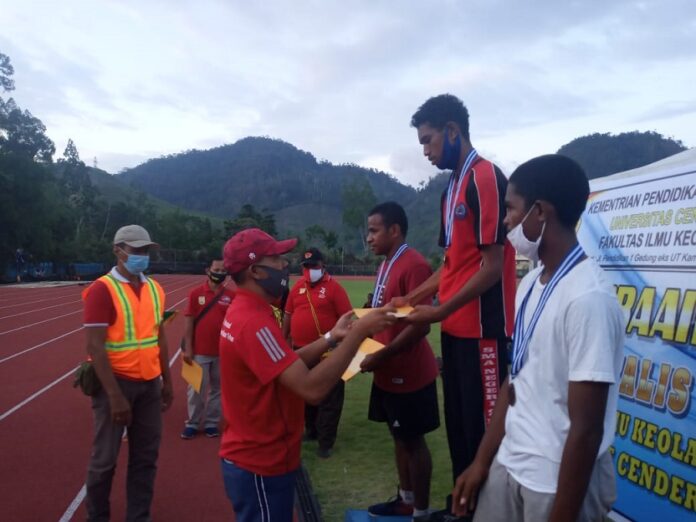 Sambut Haornas XXXVII, Disorda dan FIK Uncen Gelar Kejuaraan Atletik