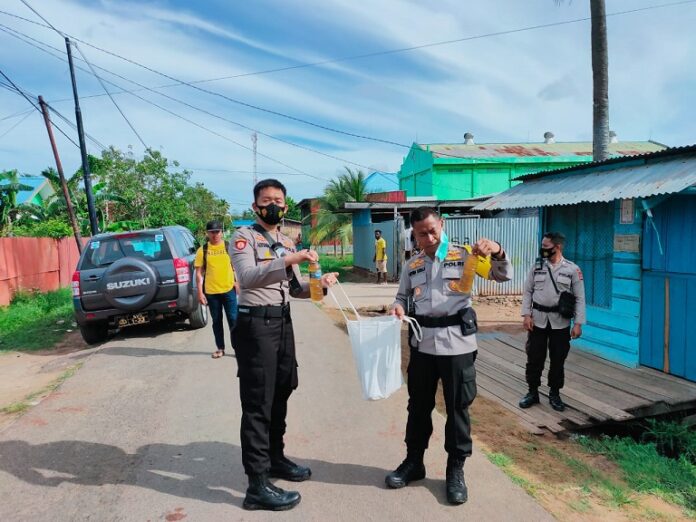 Polres Merauke Kembali Temukan Miras Lokal di Rumah Warga