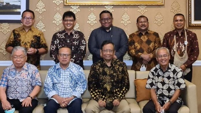 Bahas Berbagai Persoalan Papua, Sejumlah Uskup Indonesia Bertemu Mahfud MD