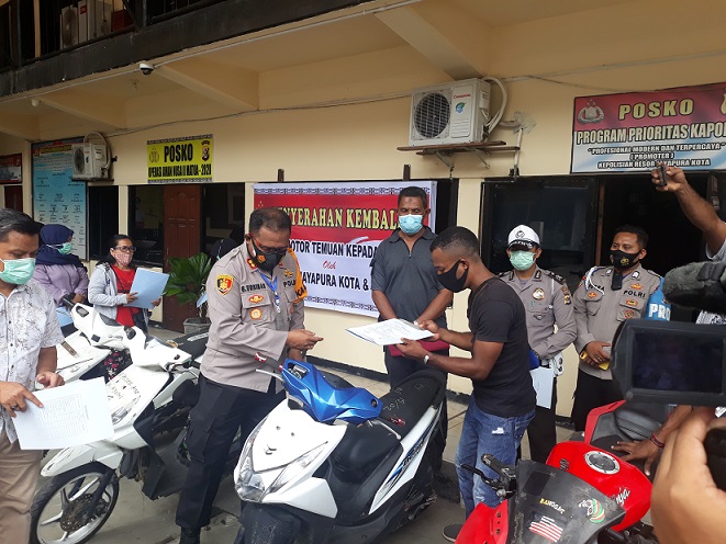 Baru 12 Motor Diserahkan, Warga Diimbau Datangi Kantor Polisi Terdekat