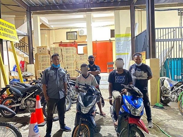 Dua Pemuda Kota Ditangkap Terlibat Curanmor