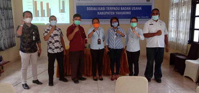 BPJS Kesehatan Jayawijaya Gelar Sosialisasi Terpadu Badan Usaha di Dekai