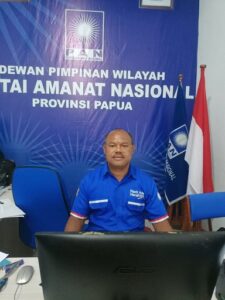 Ketua Tim Pilkada Daerah DPW PAN Papua Benyamin Kawaitouw