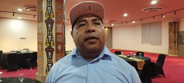 bt1 Ketua Analisis Papua Strategis (APS) Laus Deo Calvin Rumayom