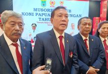 John Tabo Terpilih Sebagai Ketua Umum KONI Papua Pegunungan Periode 2025-2029
