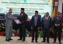 DPR Papua Pegunungan Menetapkan APBD Pemprov Papua Pegunungan 2026 Rp1,2 Triliun