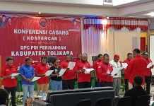 Eiron Karoba Pimpin DPC PDI Perjuangan Tolikara Periode 2025-2030